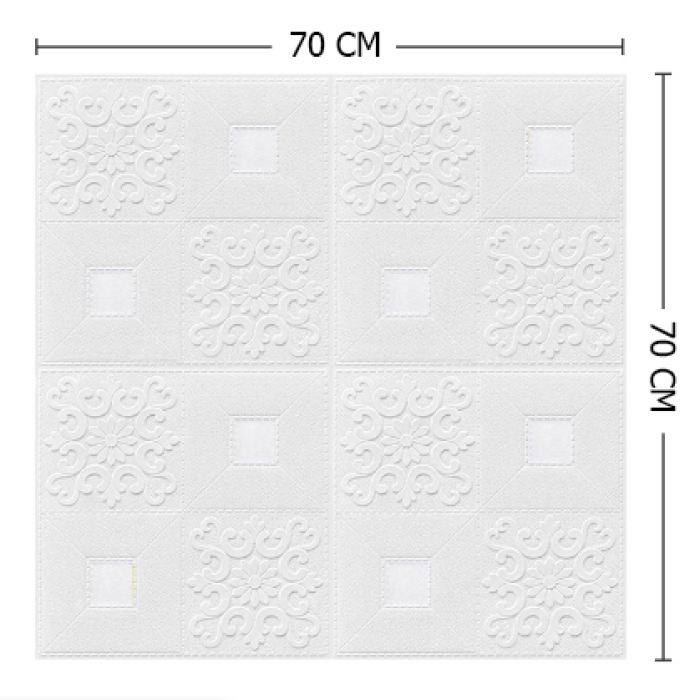 Hướng dẫn cách tính xốp dán tường cho việc trang trí không gian 4